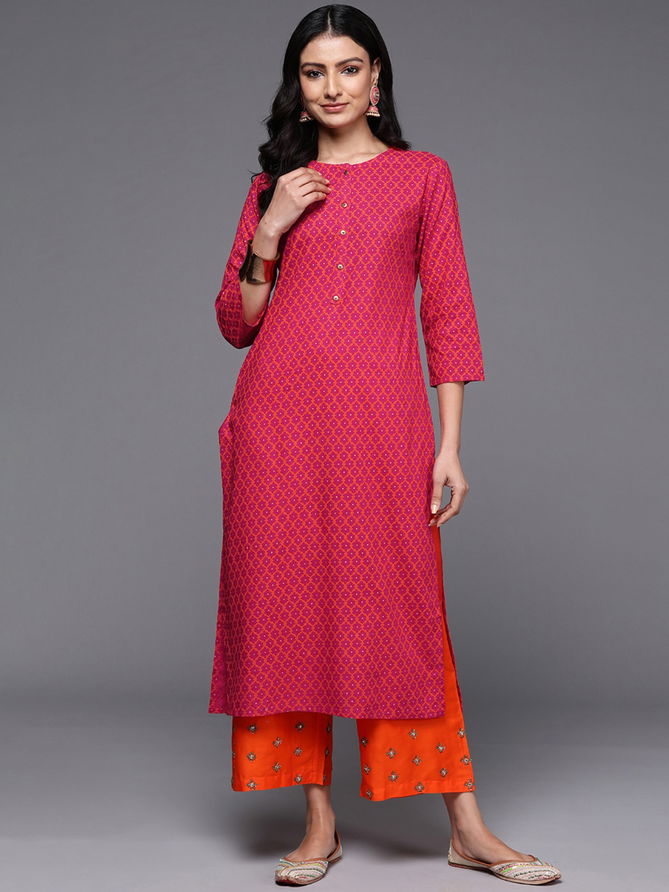 2430 Indo Era Casual Wear Geometric Printed Kurtis Wholesale Price In Surat
